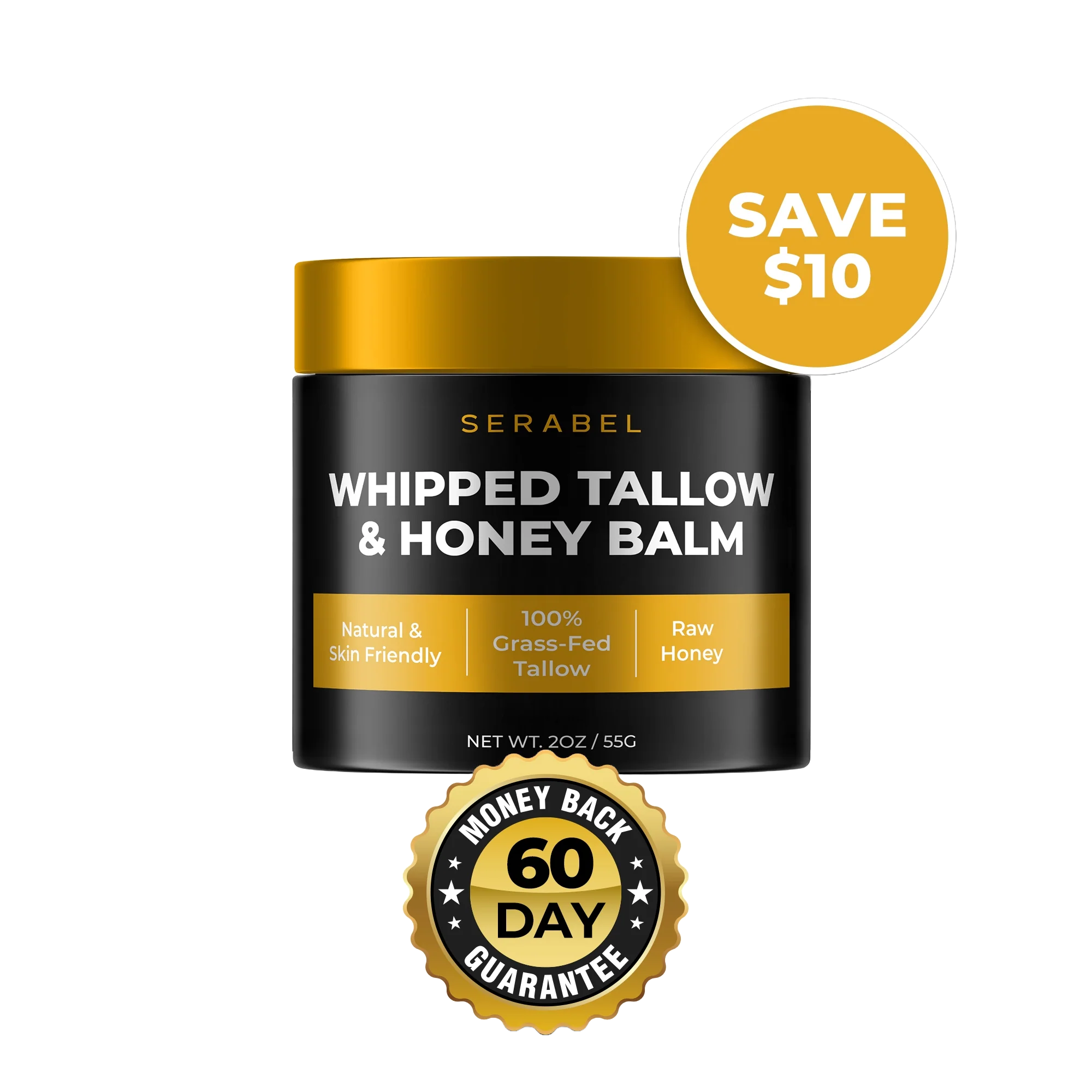 Whipped Tallow & Honey Balm