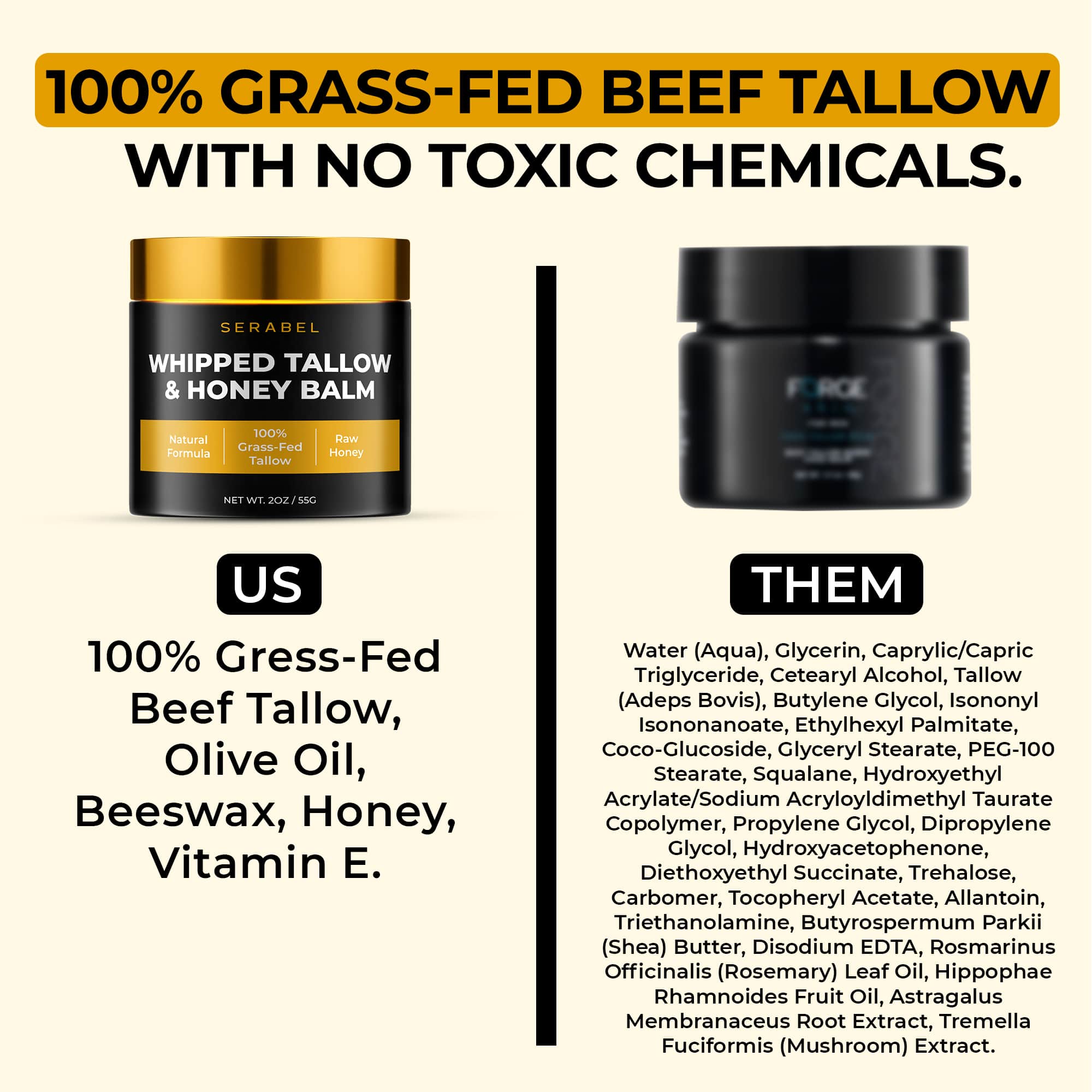 Tallow & Honey Balm
