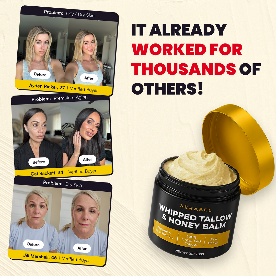 Whipped Tallow & Honey Balm